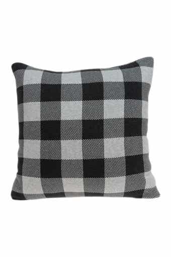 Lucas Transitional Pillow - 20" x 20" - Grey