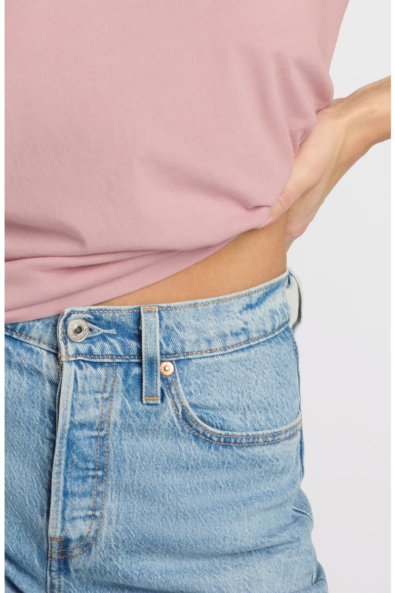 The Organic Cotton Crew Tee, Alternate, color, Petal