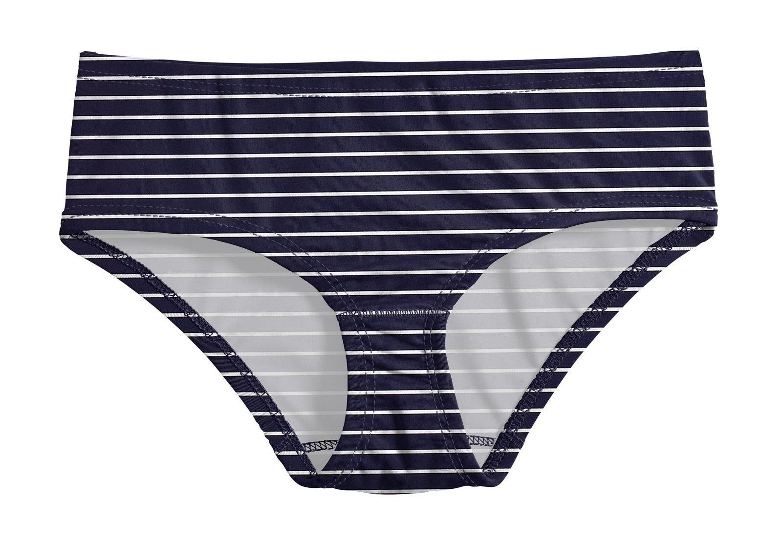 Marine Navy w/White Stripes