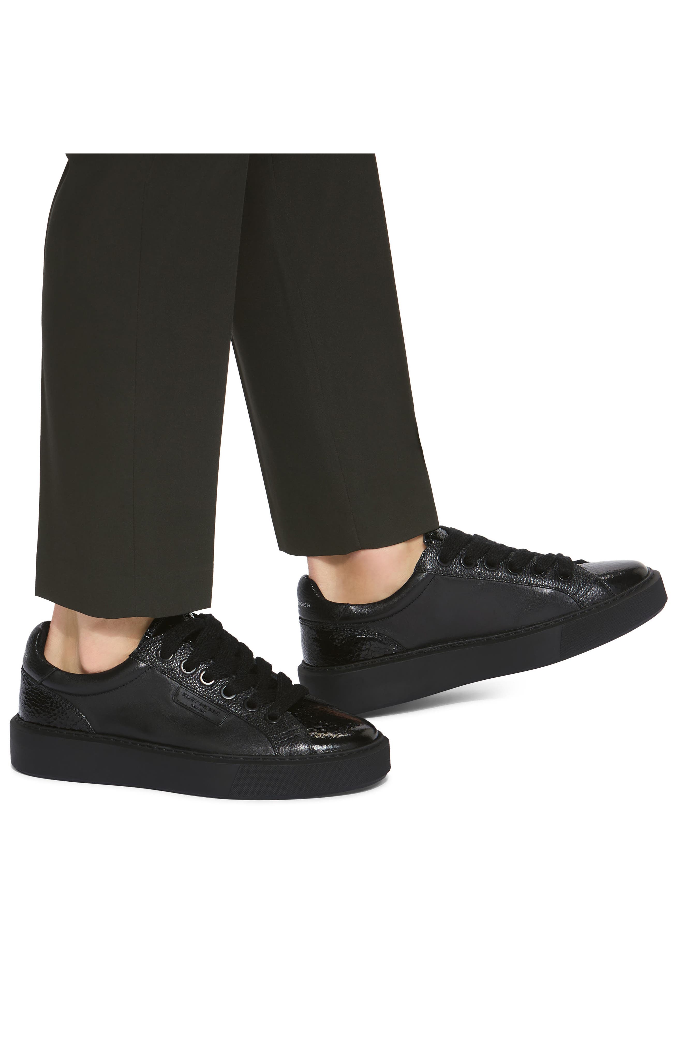 Kurt Geiger London Albion Sneaker, Alternate, color, Black