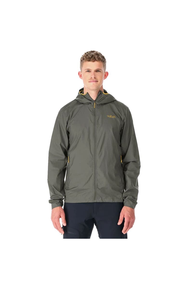 Rab Vital Windshell Hooded Jacket - Men's, Main, color, Light Khaki