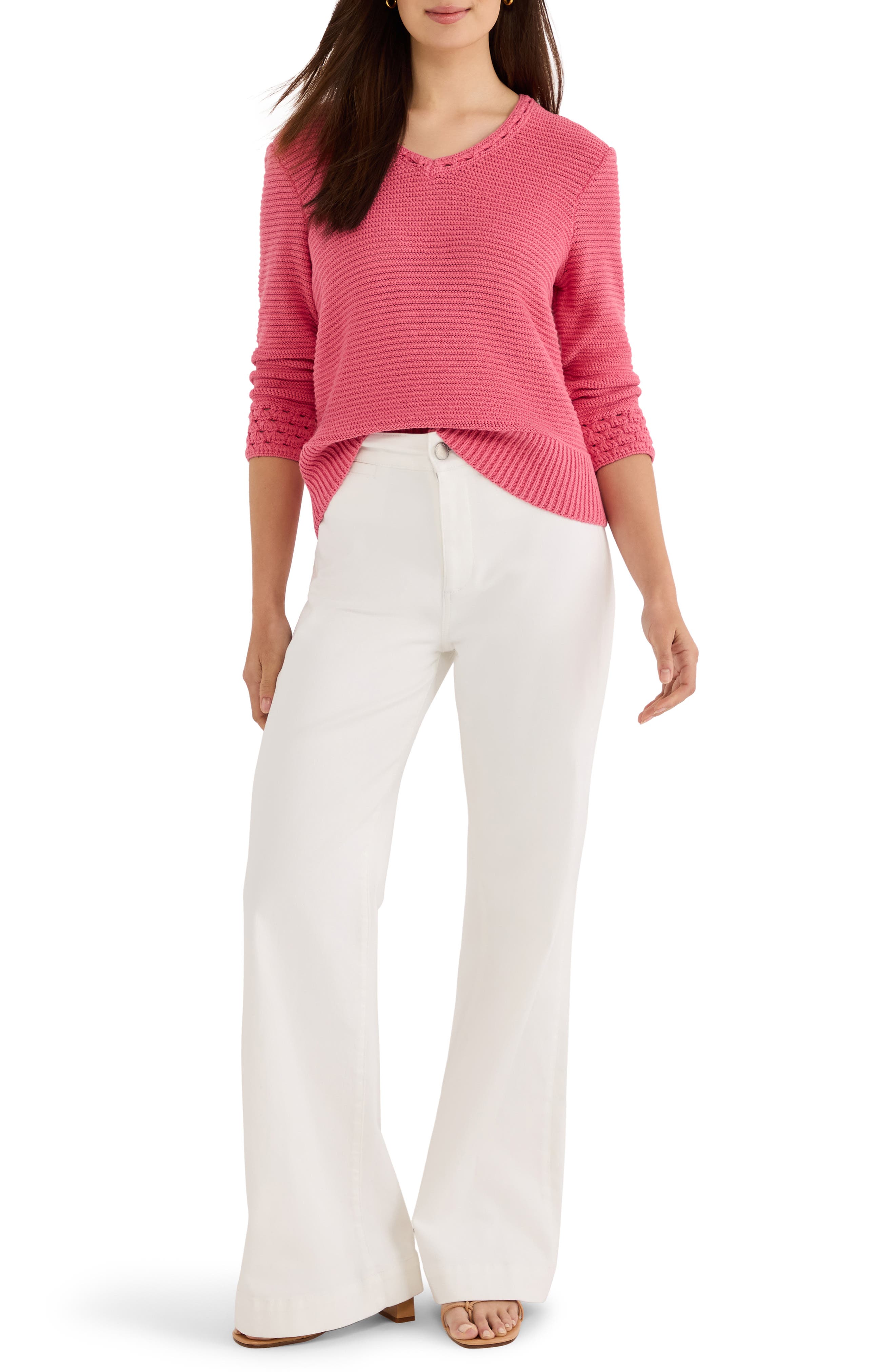 Edged Pop Stitch Sweater - image 4