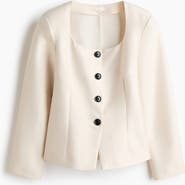 H&M Square-neck Blazer