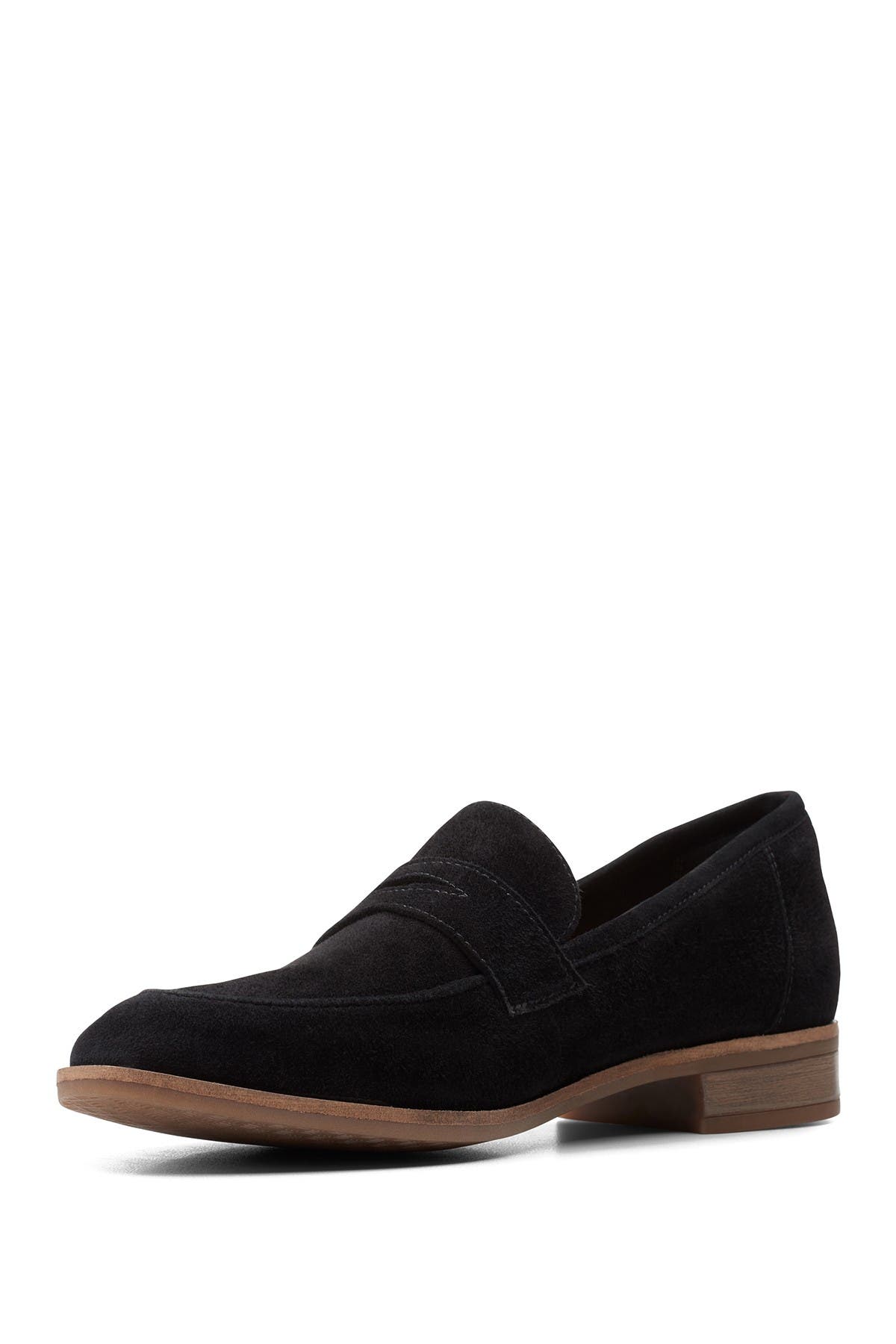 Clarks<sup>®</sup> Trish Rose Loafer - Wide Width Available, Alternate, color, 
