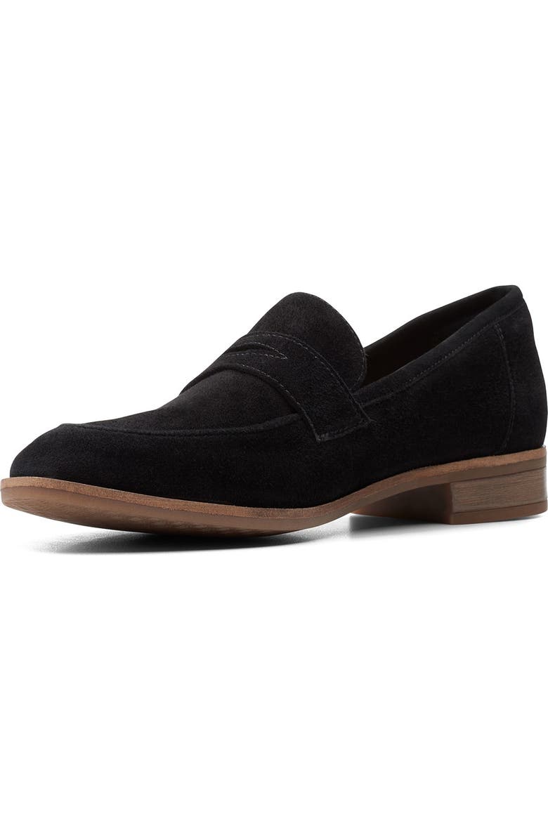 Clarks<sup>®</sup> Trish Rose Loafer - Wide Width Available, Alternate, color,