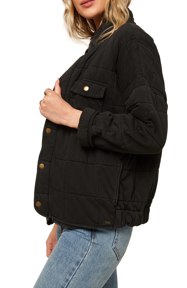 O'Neill Mable Knit Quilted Jacket, Alternate, color, 
