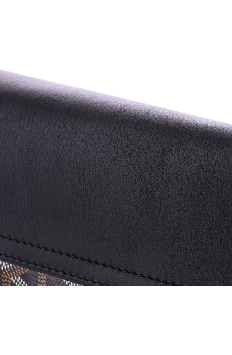 Pre-Owned Goyard Coursier Messenger Bag Coated Canvas and Leather, Alternate, color, Black