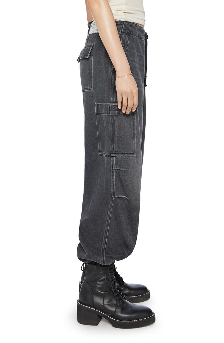 MOTHER The Munchie Ankle Cargo Pants, Alternate, color, I Take My Coffee Black