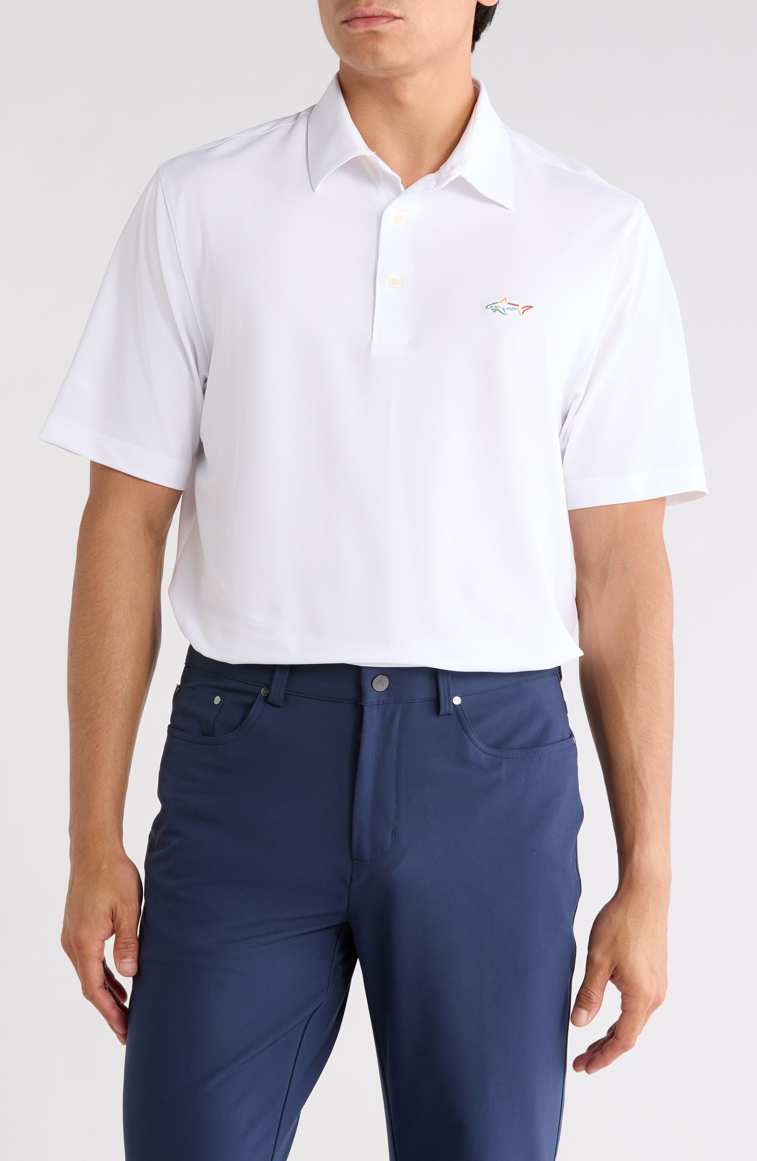 Oyster Pique Performance Polo