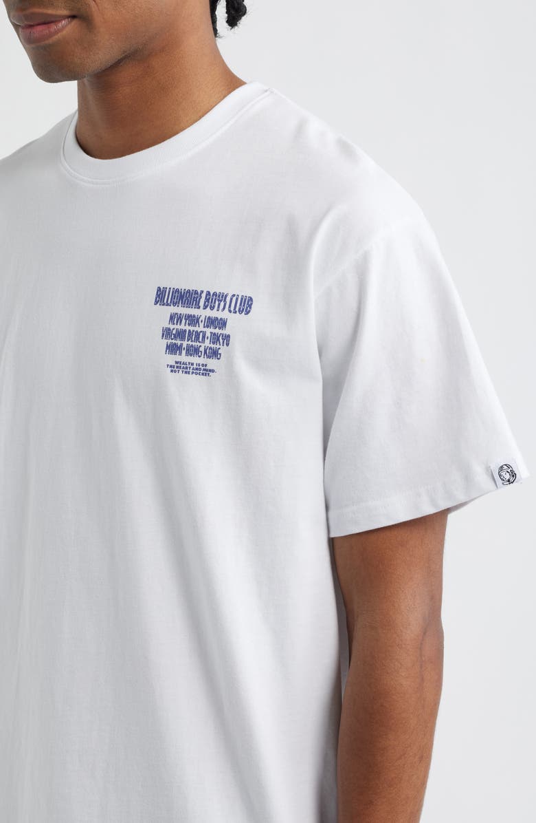 Billionaire Boys Club Camp Graphic T-Shirt, Alternate, color, White