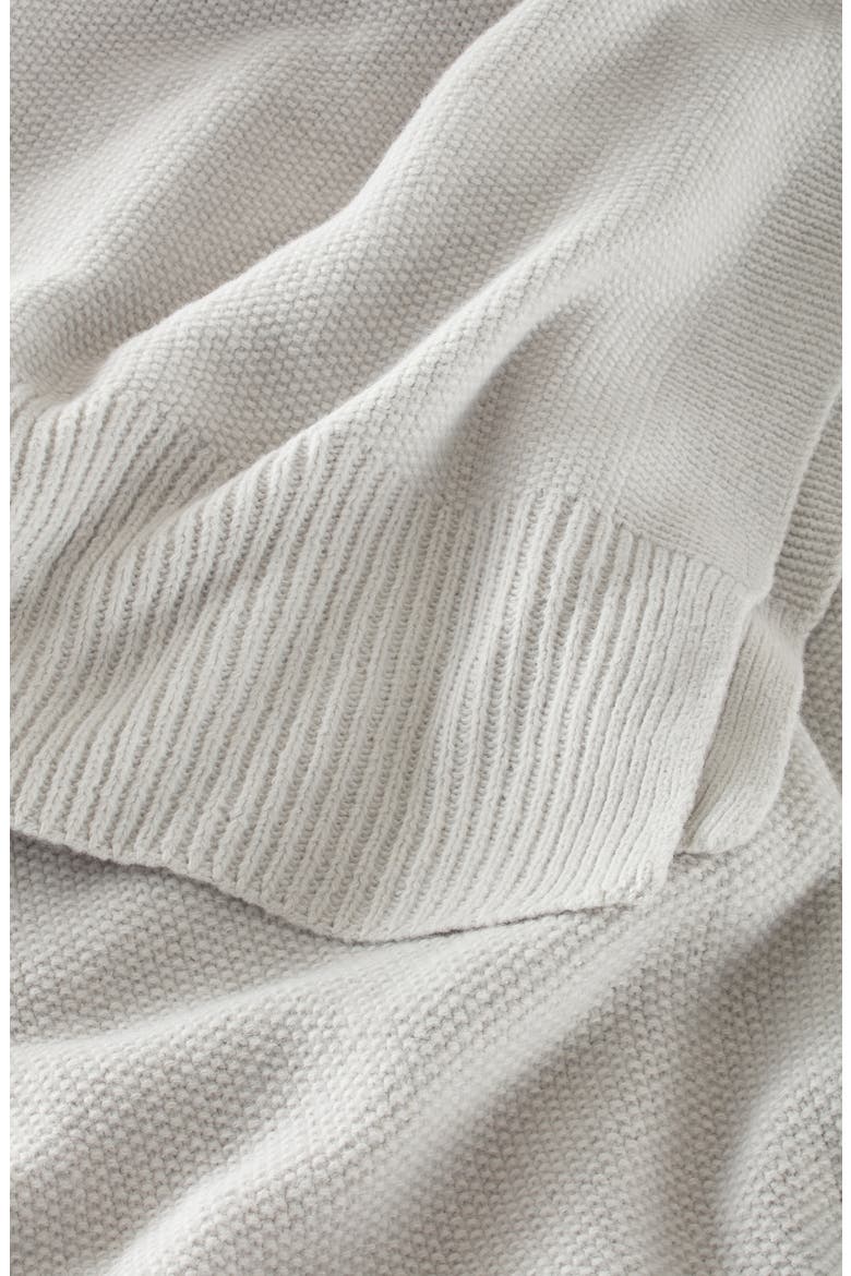 Felicity Knit Throw Blanket, Alternate, color, GREY VAPOR HEATHER