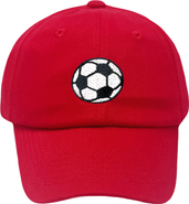 Bits & Bows Soccer Ball Twill Baseball Hat