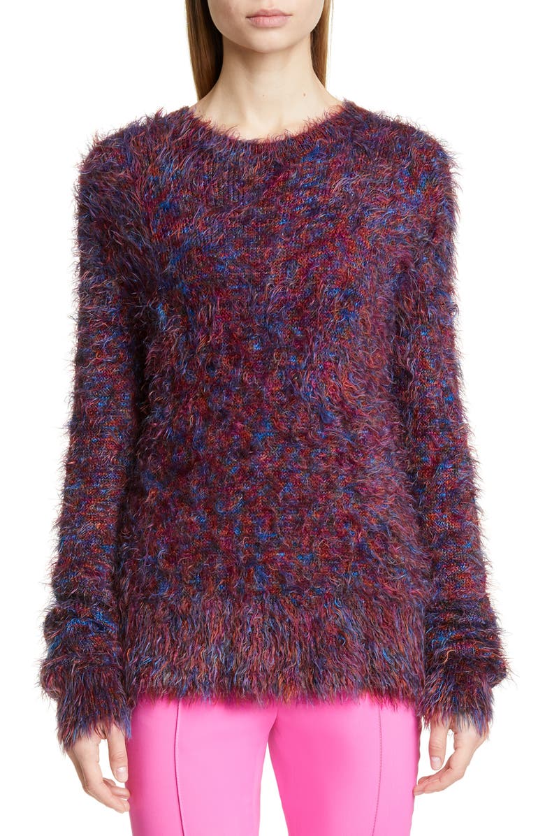 Sies Marjan Shaggy Multicolor Sweater, Main, color, 