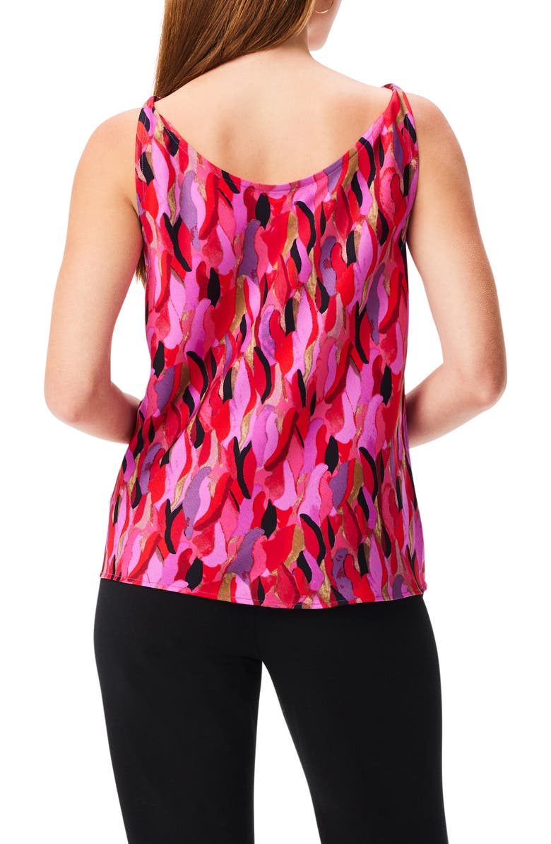 NIC+ZOE Petal Splash Sleeveless Cowl Neck Top, Alternate, color, 