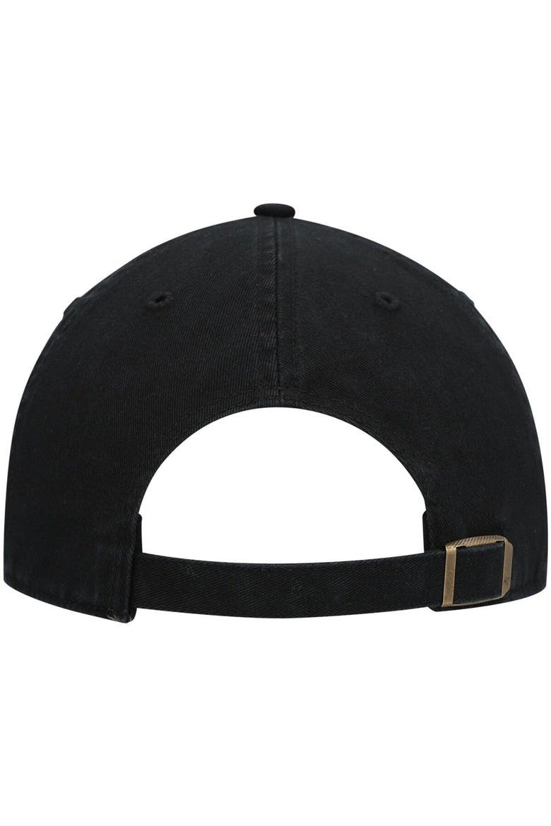 Men's '47 Black Baltimore Ravens Team Tonal Clean Up Adjustable Hat, Alternate, color, Black
