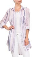 Everyday Ritual Rick Floral Cotton & Silk Blend Sleep Shirt