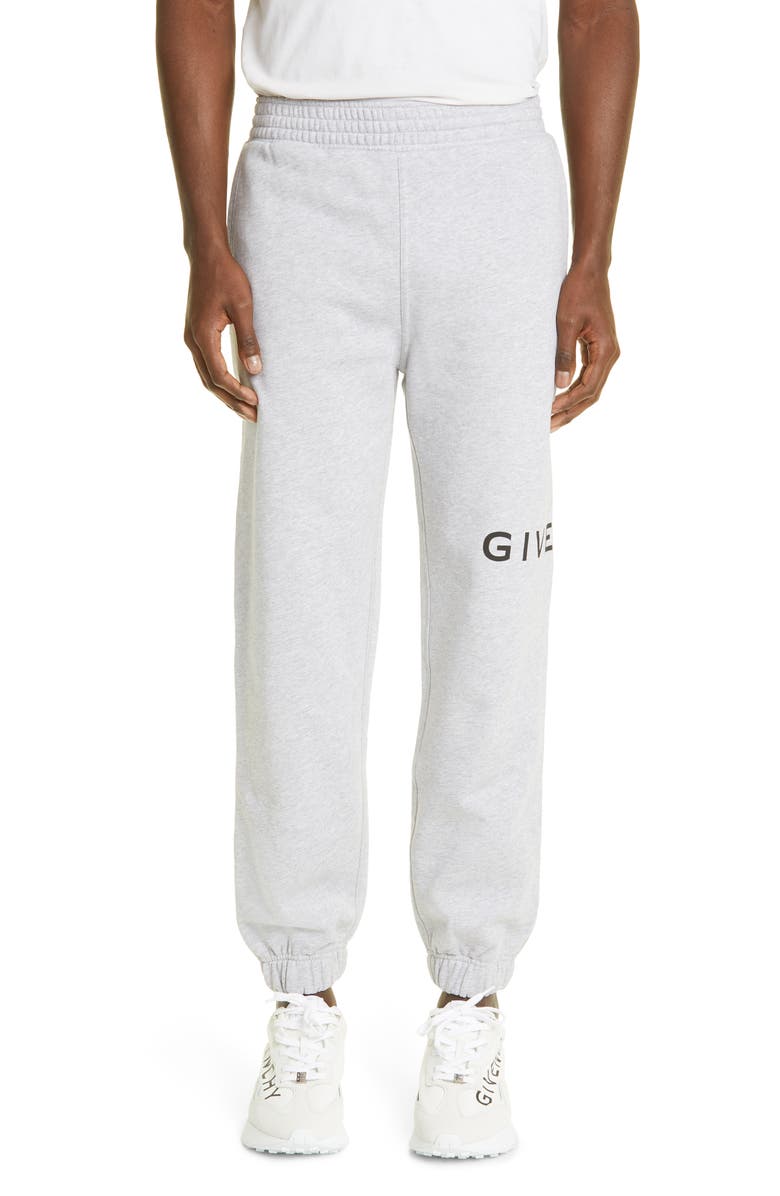 Givenchy Archetype Logo Slim Fit Cotton Joggers, Main, color,
