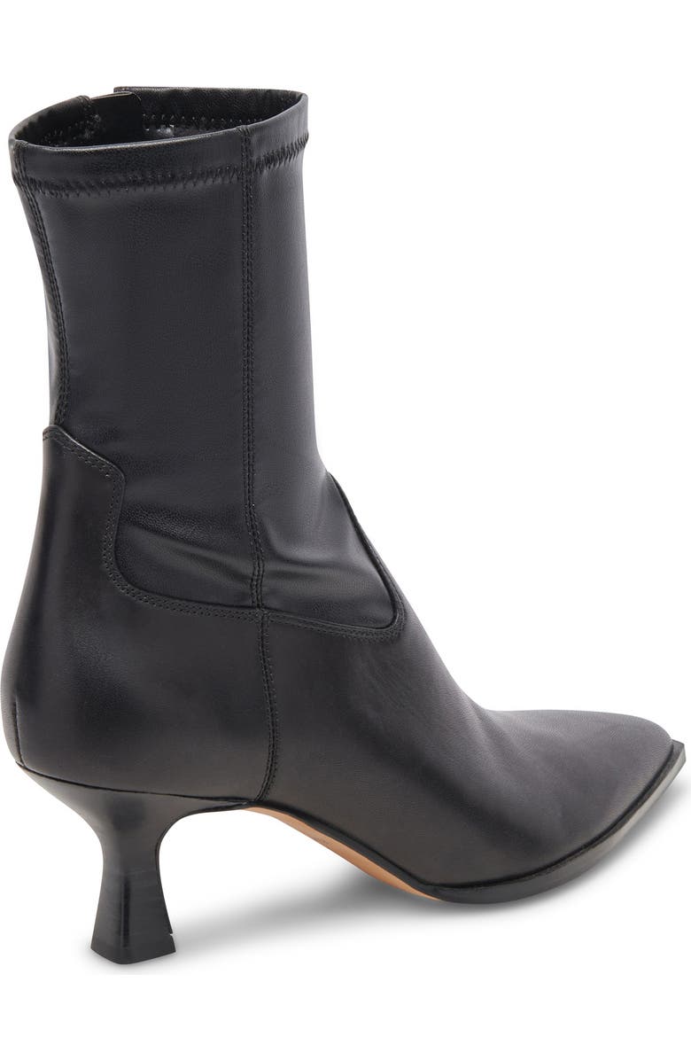 Dolce Vita Arya Pointed Toe Bootie, Alternate, color, Black Leather