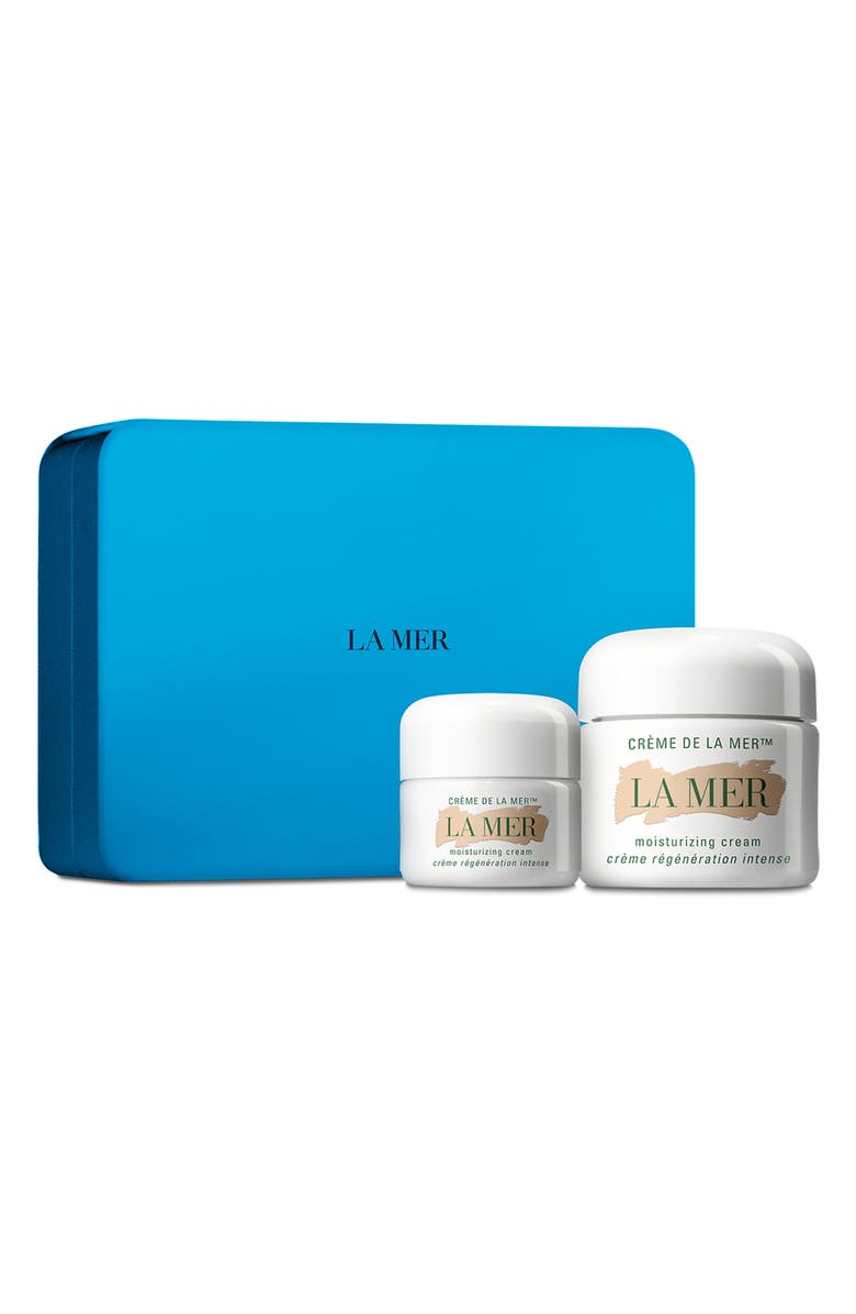 La Mer Crème de la Mer Moisturizing Cream Duo Set, Main, color,