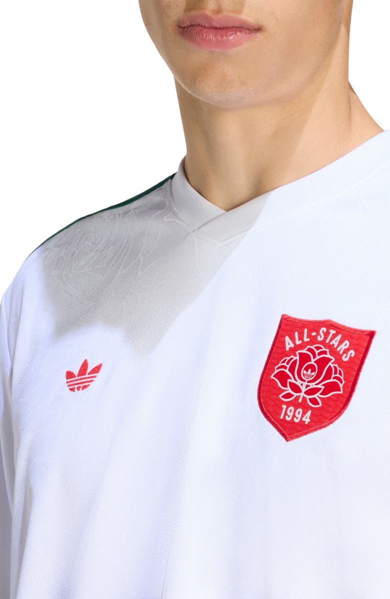 adidas Roses All Star Jersey, Alternate, color, Collegiate Green/ White/