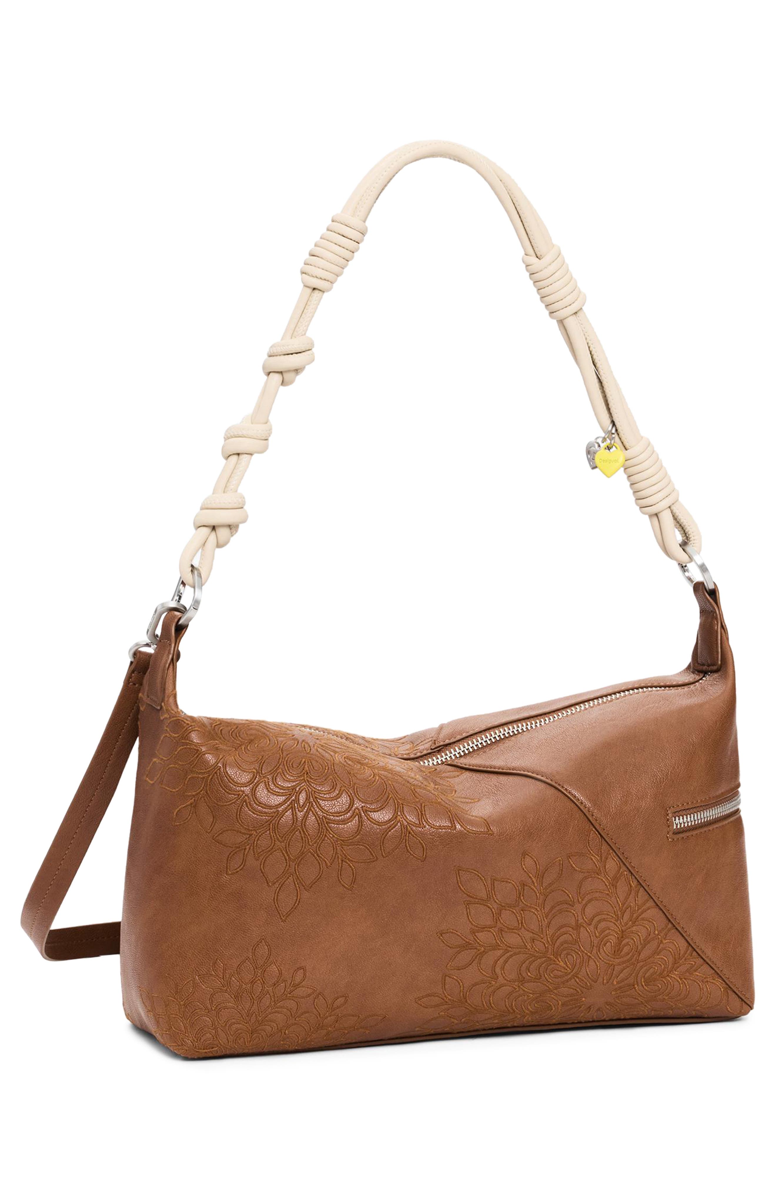 Desigual Faux Leather Crossbody Bag, Alternate, color, 