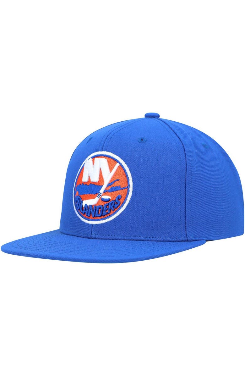 Mitchell & Ness Men's Mitchell & Ness Royal New York Islanders Alternate Flip Snapback Hat, Alternate, color, 