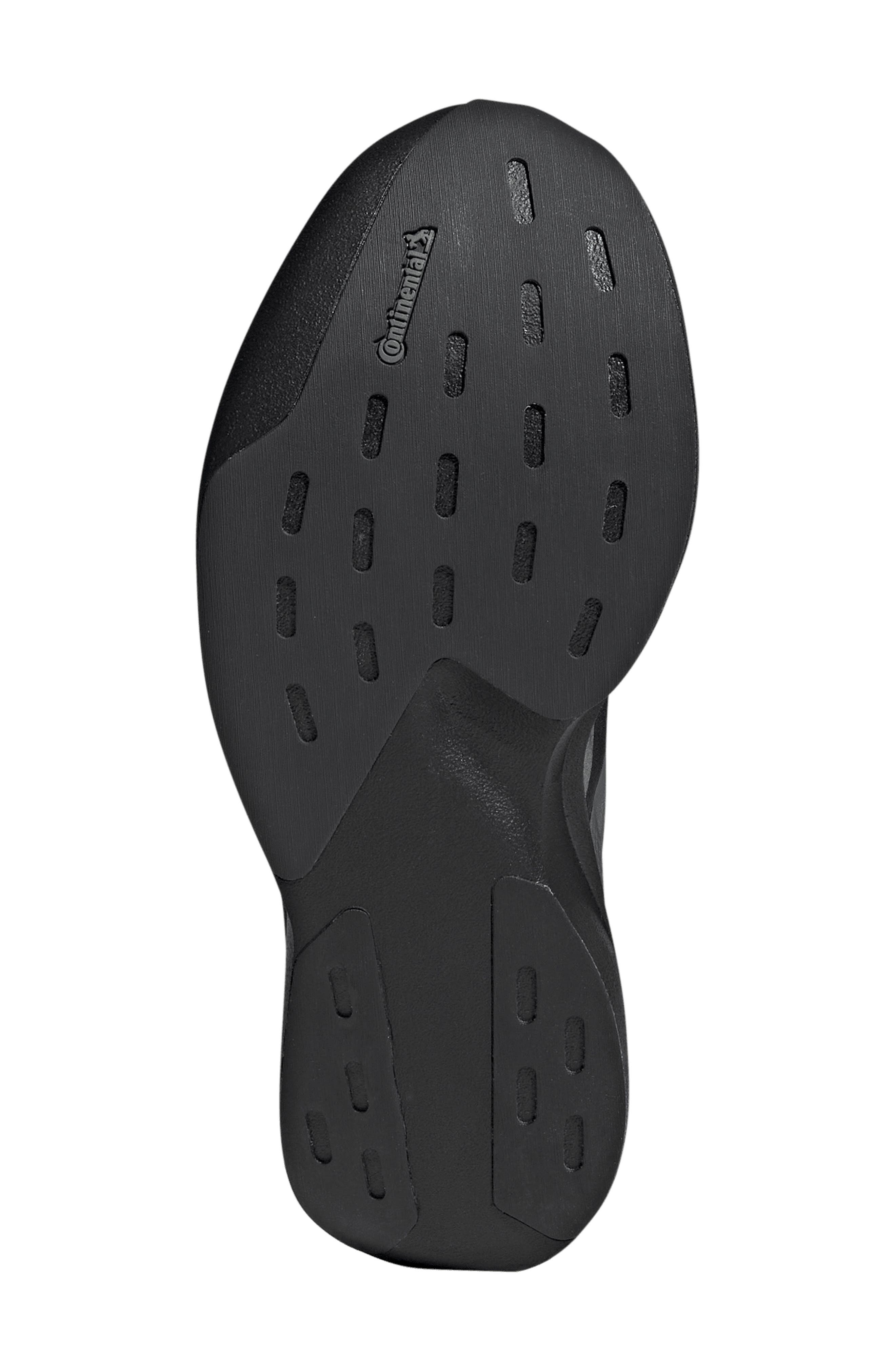 Adizero Evo SL WOVEN Running Shoe, Alternate, color, CORE BLACK/ IRON/ BLACK