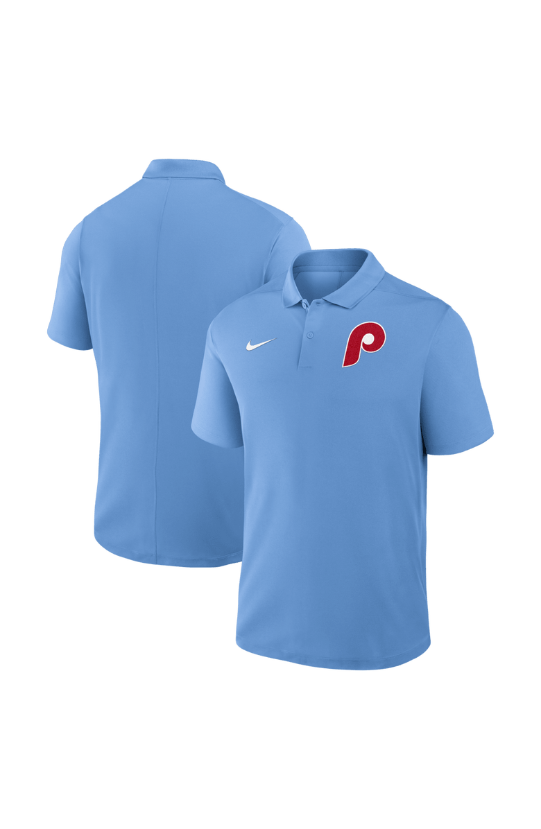 Nike Men's Nike Light Blue Philadelphia Phillies Alternate Victory Dri-FIT Polo, Main, color, Light Blue