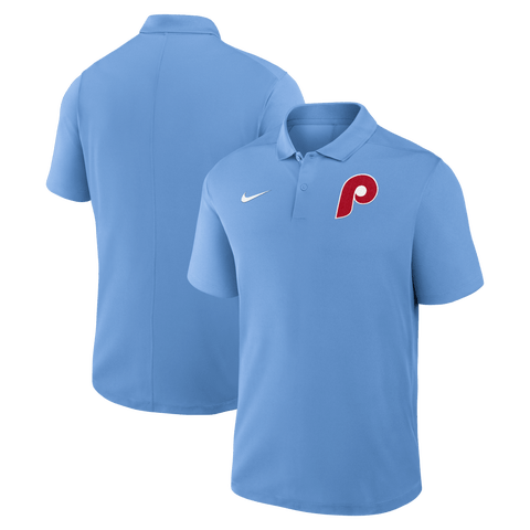Men's Nike Light Blue Philadelphia Phillies Alternate Victory Dri-FIT Polo