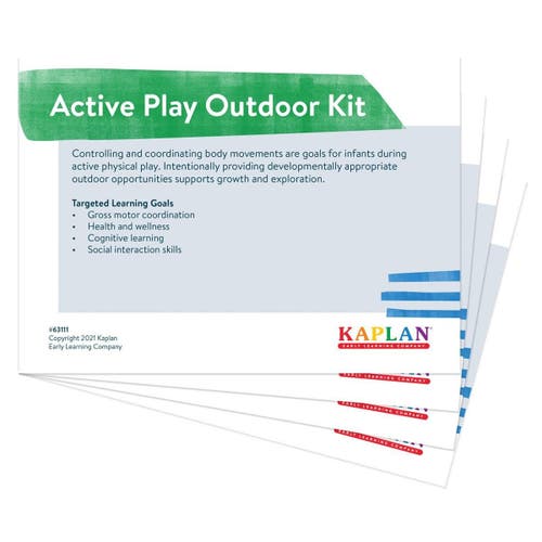 Kaplan Early Learning Company Infants Active Play Outdoor Kit In Multi