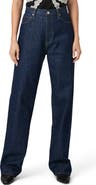 PAIGE Sawyer High Waist Straight Leg Jeans