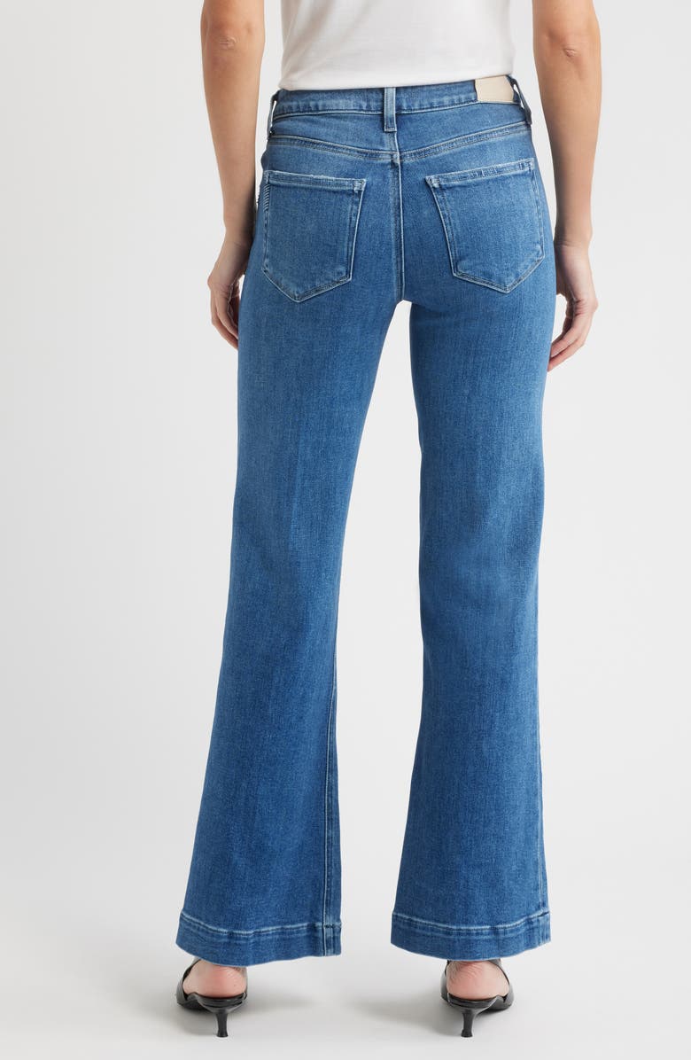 PAIGE Leenah High Waist Wide Leg Jeans, Alternate, color, Westminster