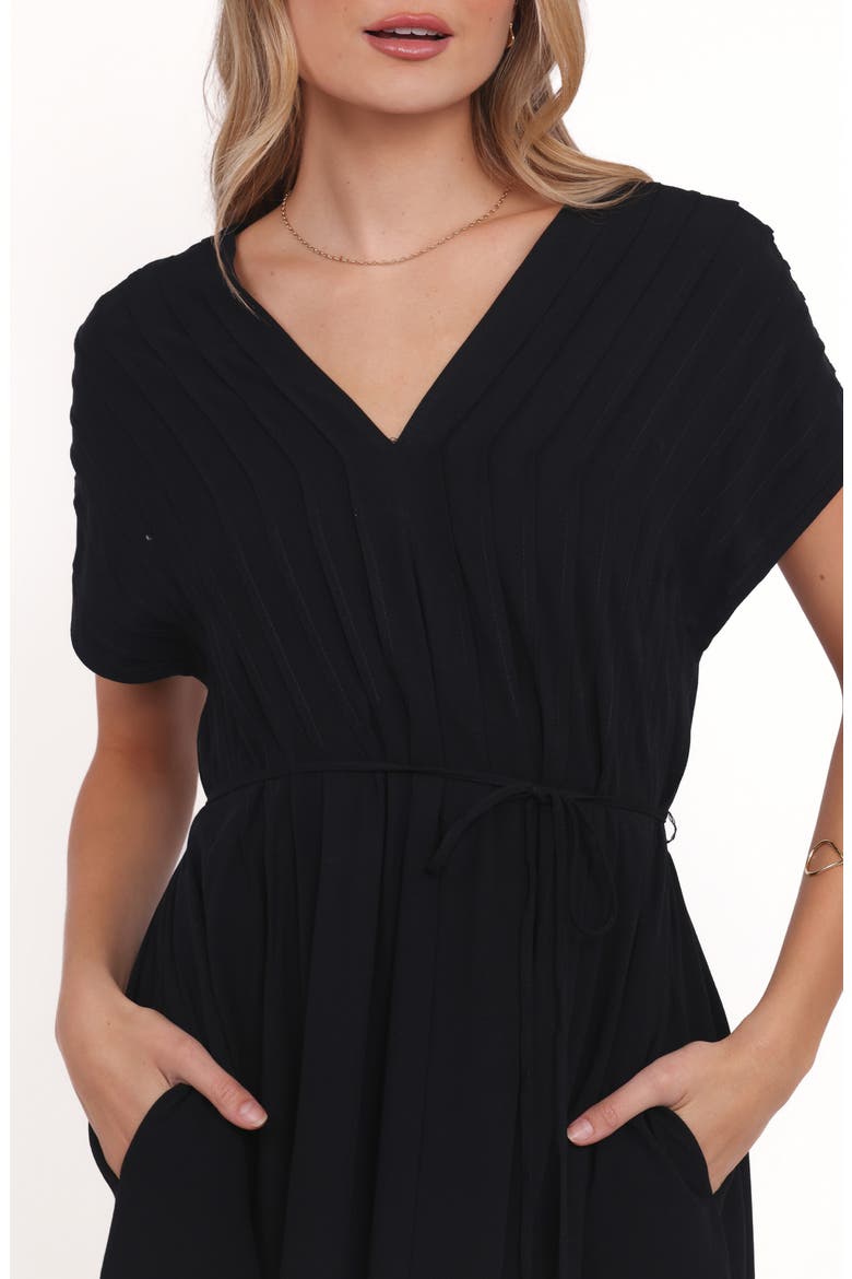 Orly Midi Dress, Alternate, color, BLACK