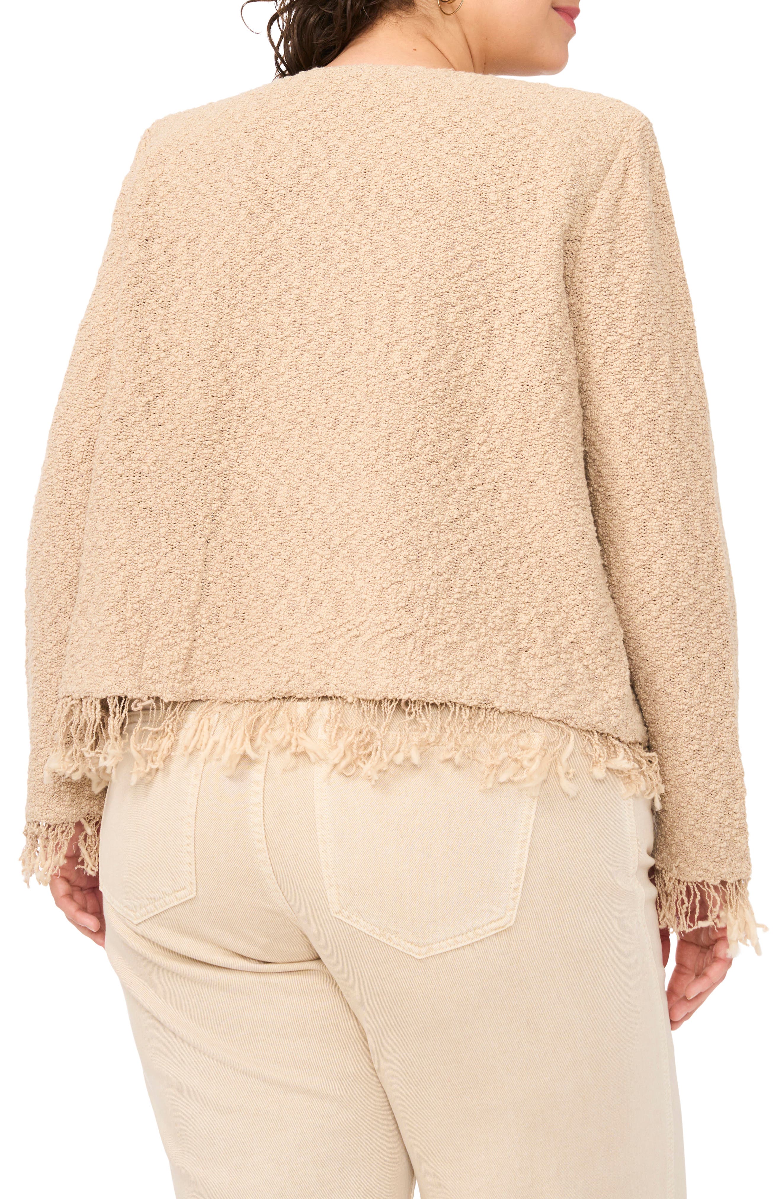 Fringe Detail Crop Jacket - image 2