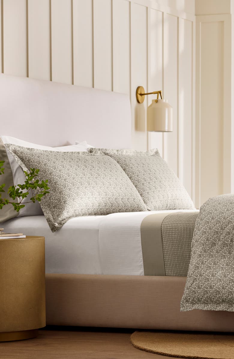 Waffle Knit Two-Tone Bed Blanket