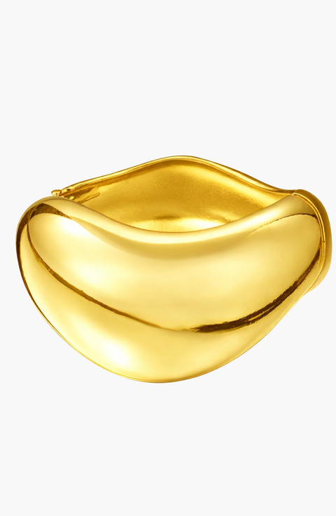 La Nonna Sculptural Organic Bold Cuff