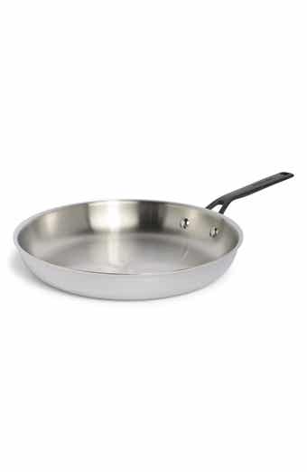 Stainless Steel 5-Ply 12-Inch Fry Pan