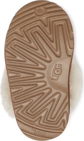 Funkette Water Resistant Genuine Shearling Trim Clog