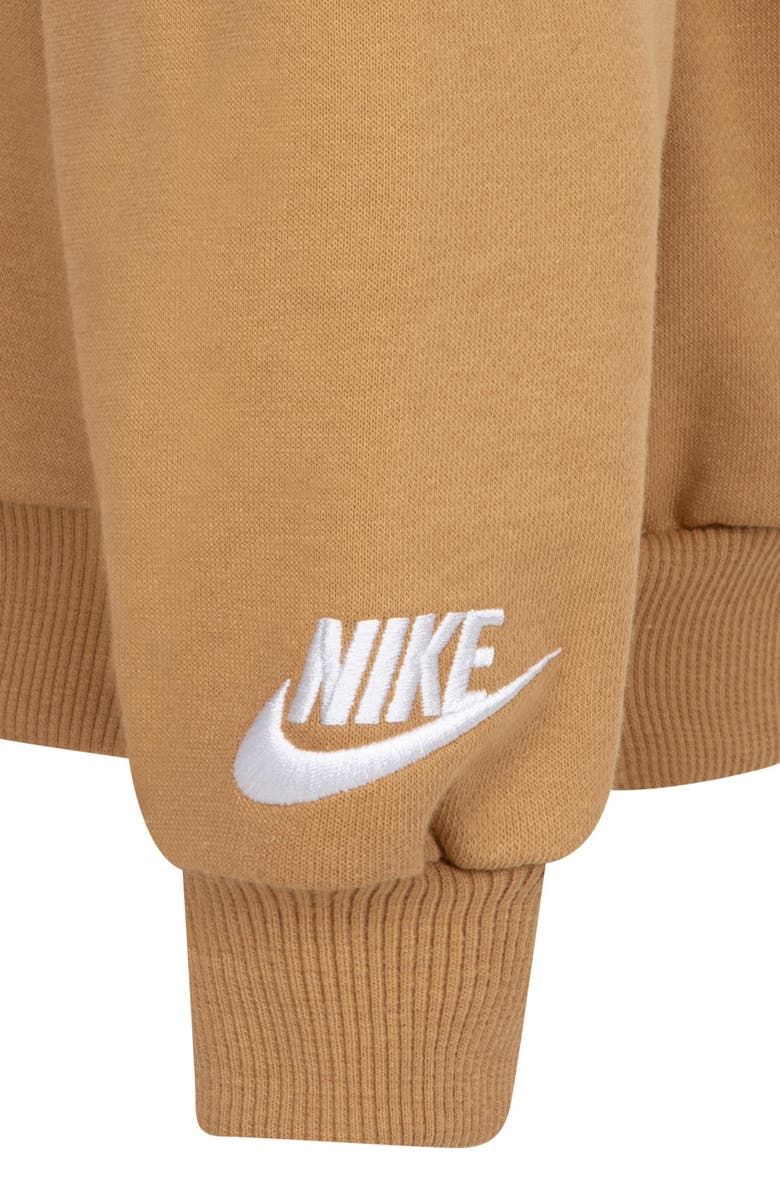 Nike Kids' Sportswear Club Polo Sweatshirt, Alternate, color, 