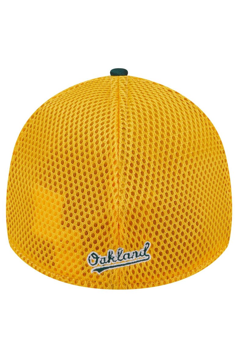Men's New Era Green Oakland Athletics Neo 39THIRTY Flex Hat, Alternate, color, Green