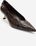 Prologue Shoes Archel Kitten Heel Pointed Toe Pump