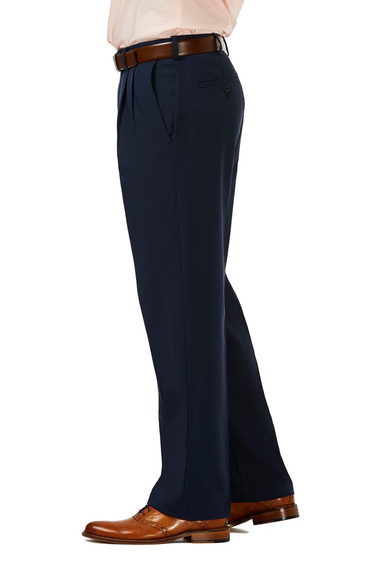 Cool 18® PRO Classic Fit Flat Front Pant, Alternate, color, NAVY