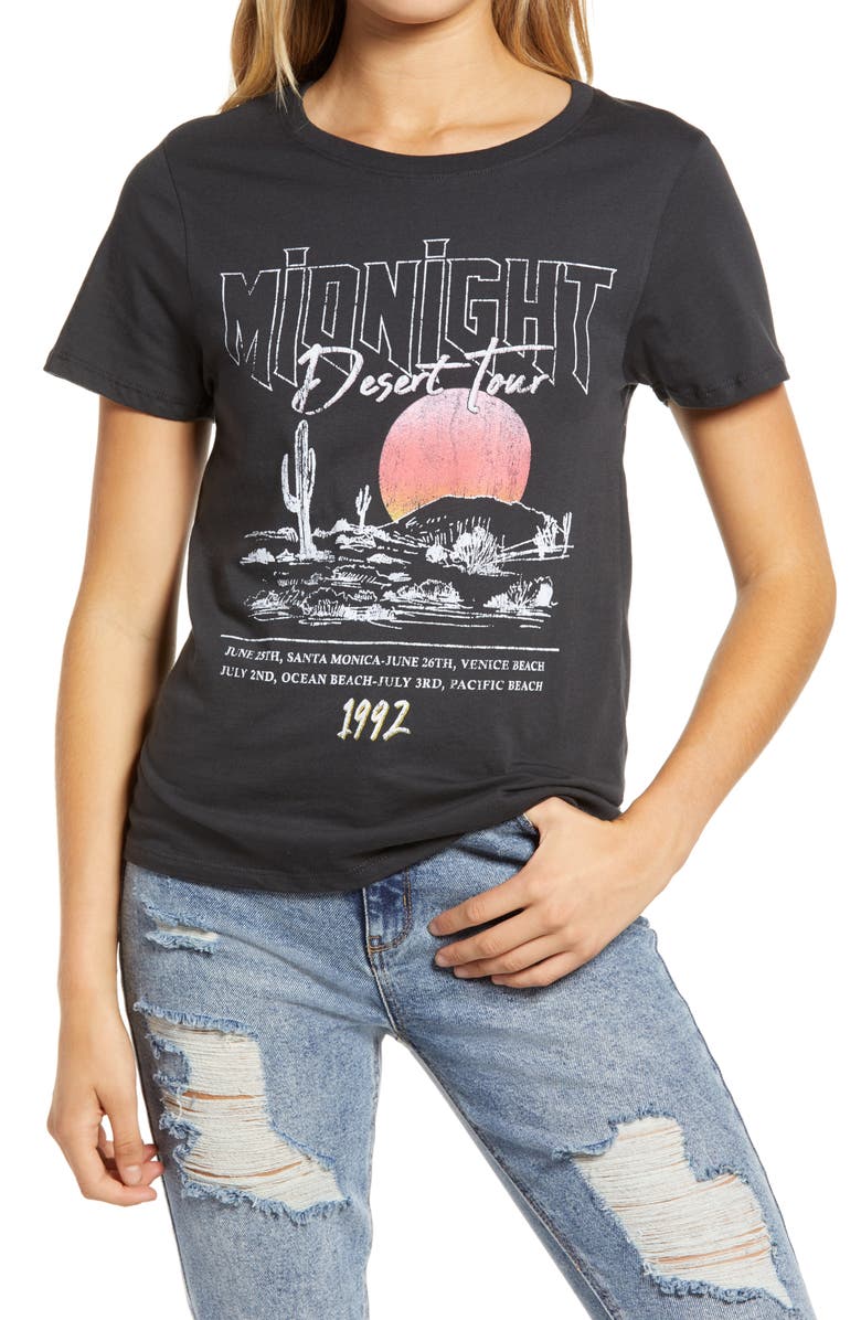 Prince Peter Midnight Desert Tour Women's Graphic Tee, Main, color,