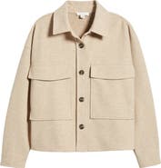 beachlunchlounge Double Face Crop Jacket