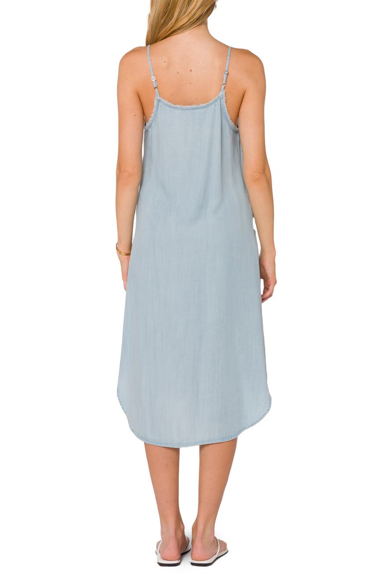 Adjustable Strap Midi Tank Dress, Alternate, color, VISALIA