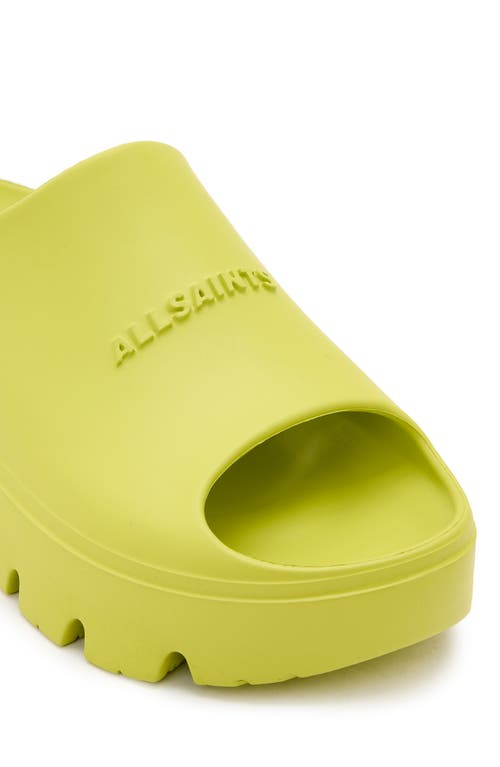 ALLSAINTS ALLSAINTS ECLIPSE PLATFORM SLIDE SANDAL