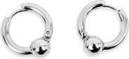 TWOJEYS Men's Ball Hoop Earrings