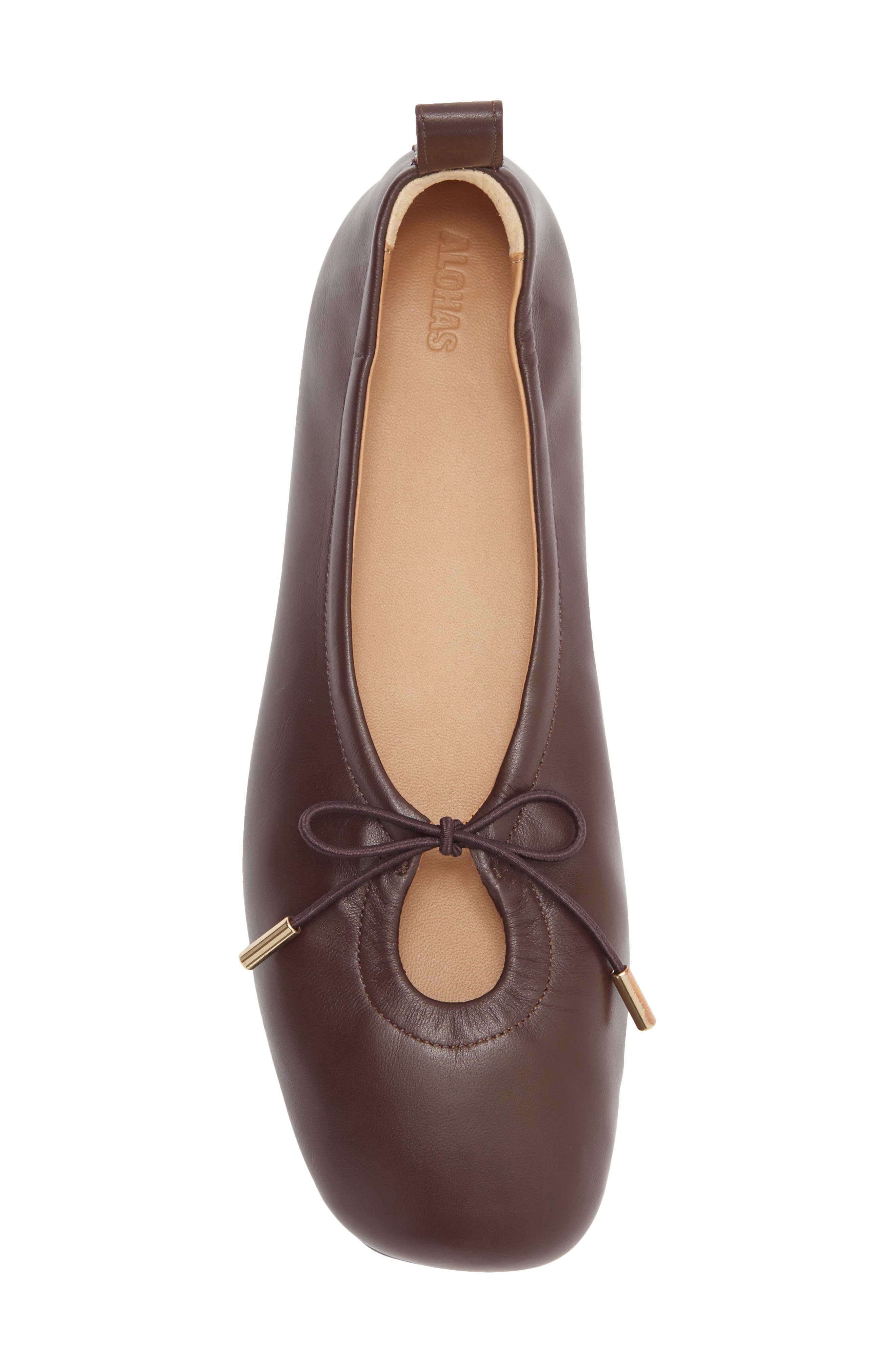 Rosalind Ballet Flat, Alternate, color, BROWN