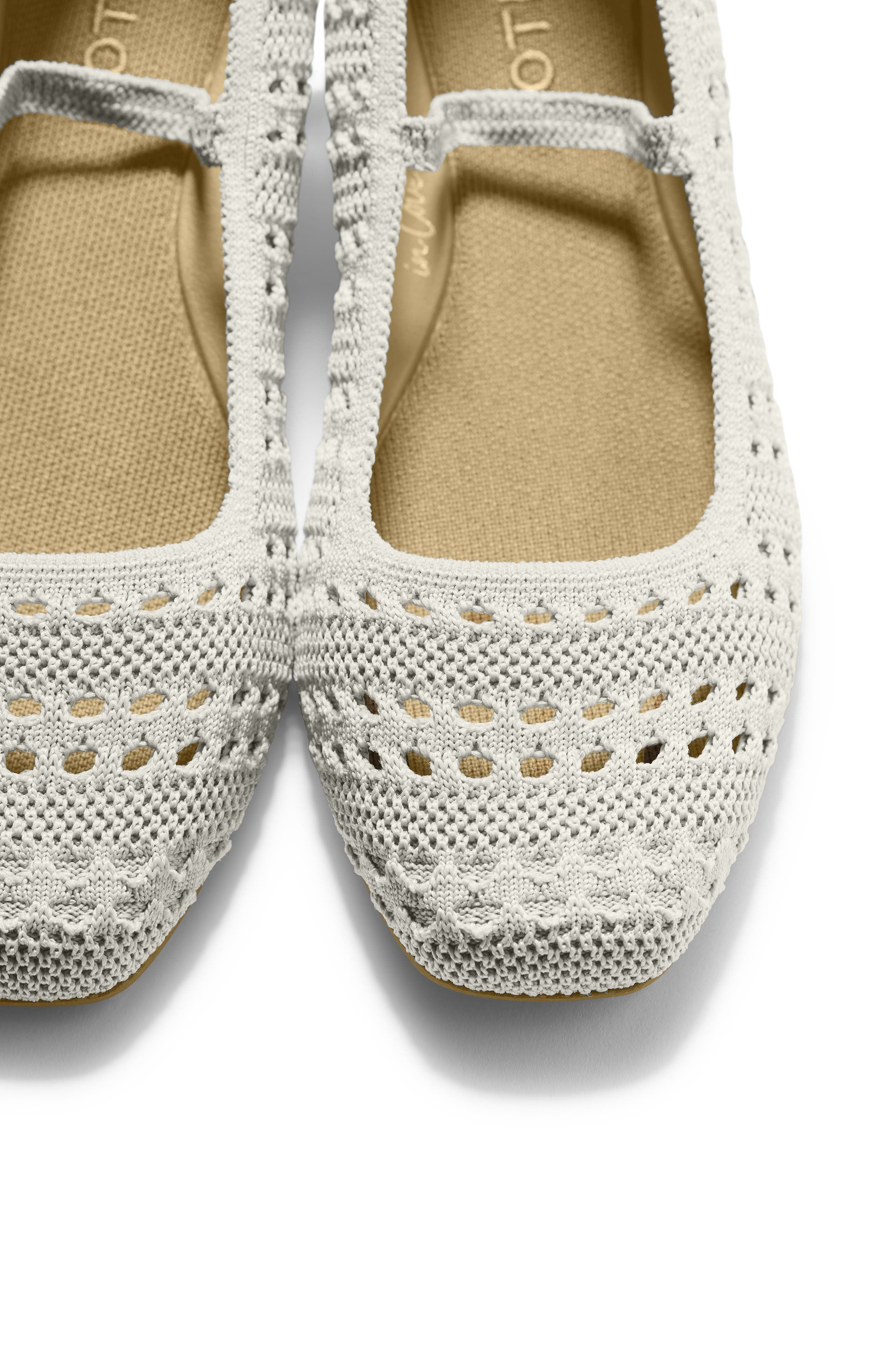The Max Square Mary Jane, Alternate, color, SANDY CROCHET