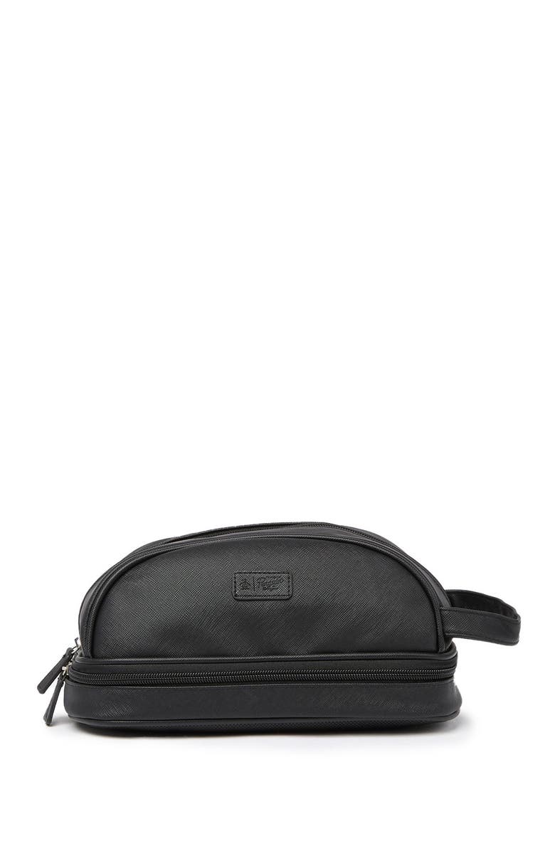 Original Penguin Distressed Zip Bottom Travel Kit, Alternate, color, 